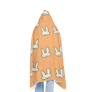 Ryuko Cute Bunny Pattern Snuggle Blanket