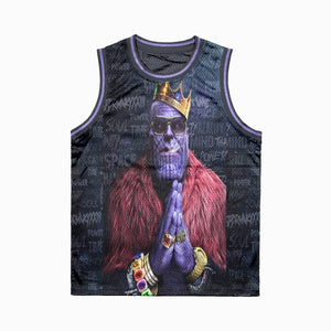 King Thanos Rap Style Hip Basketball Jersey