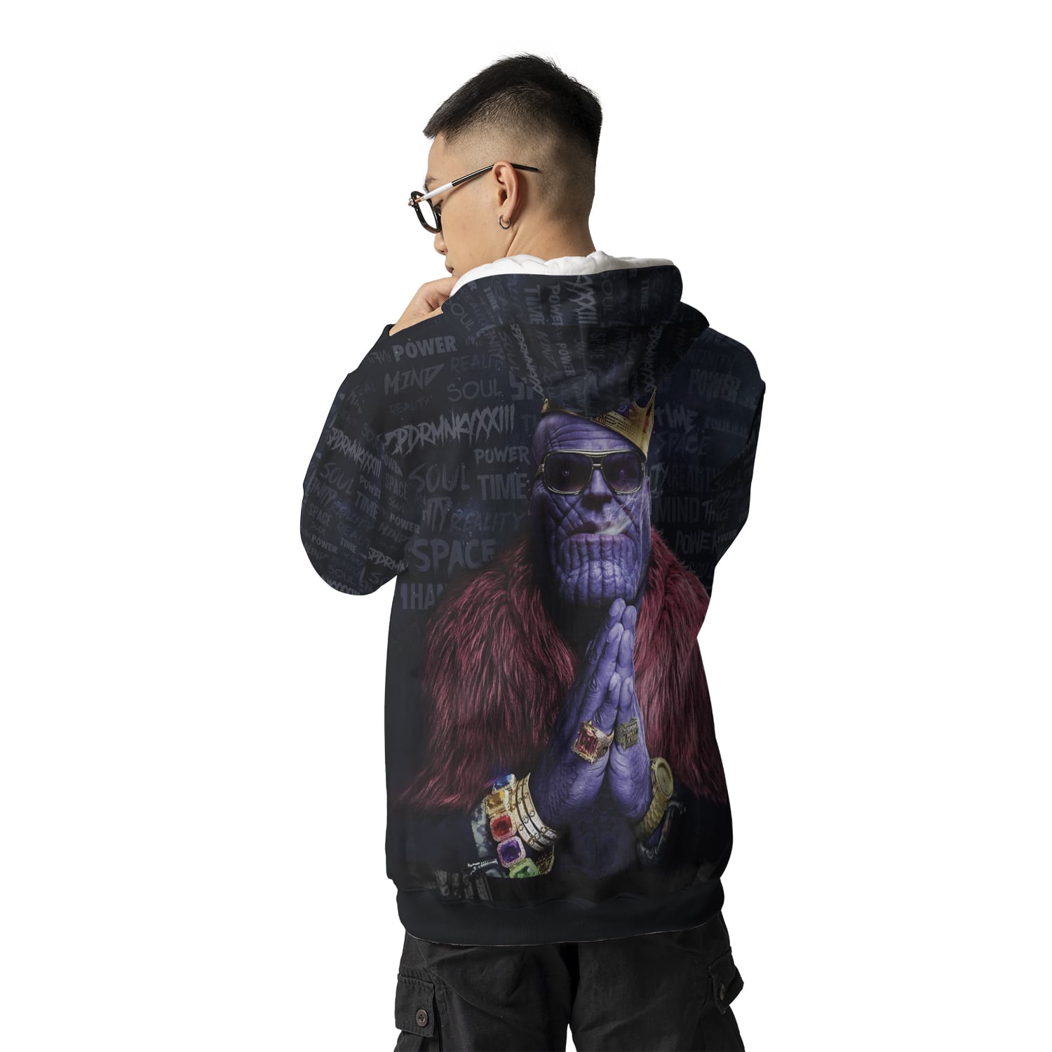 King Thanos Rap Style Hip Hop Thanos Infinity War Thanos Hoodie