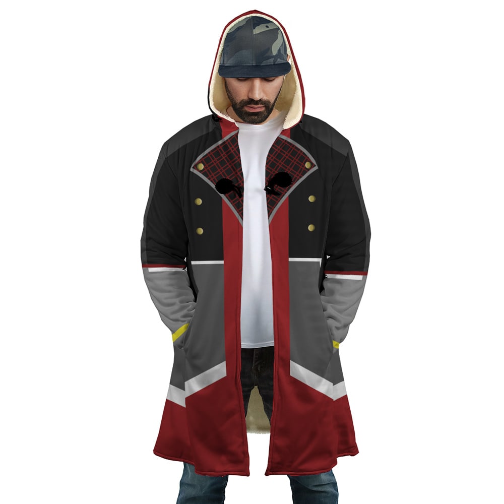 Kingdom of Hearts Sora Fleece Hooded Cloak Coat