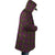 Killer Queen Diamond Pattern Hooded Cloak Coat