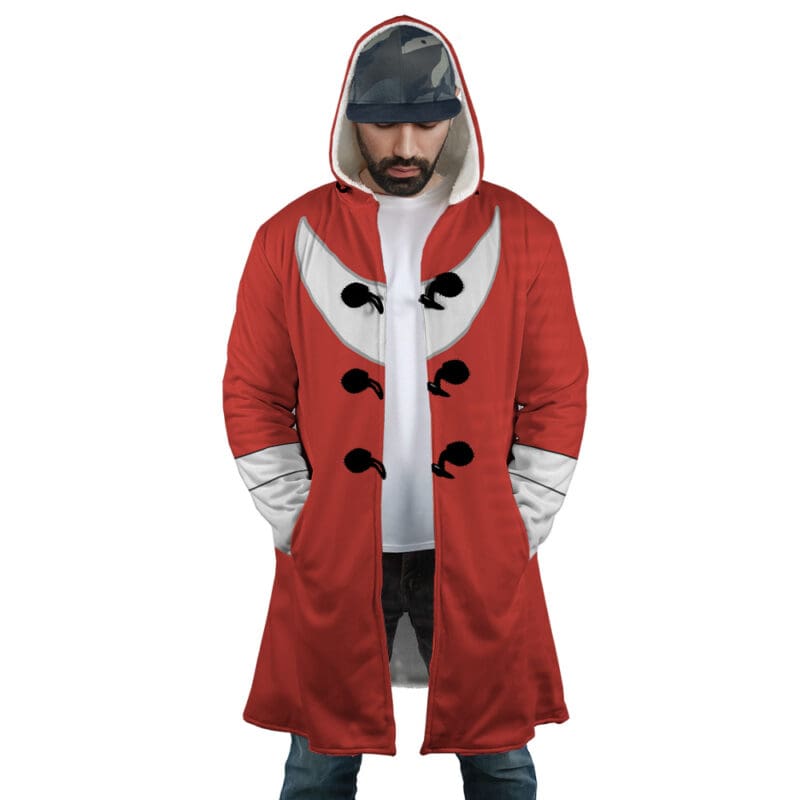 Knuckles Hooded Cloak Coat