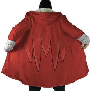 Knuckles Hooded Cloak Coat