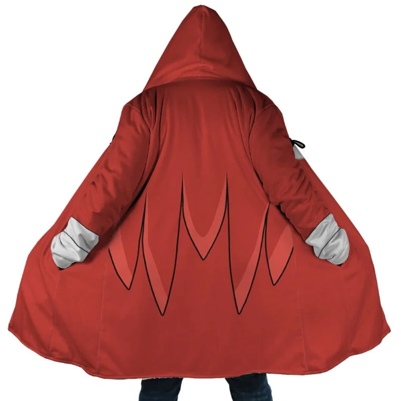 Knuckles Hooded Cloak Coat