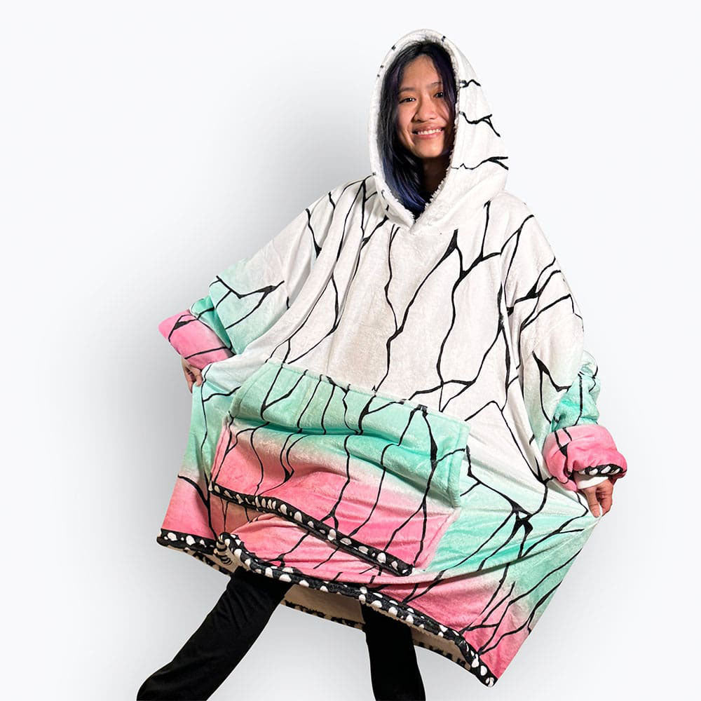 Insect Pillar Shinobu Classic Blanket Hoodie