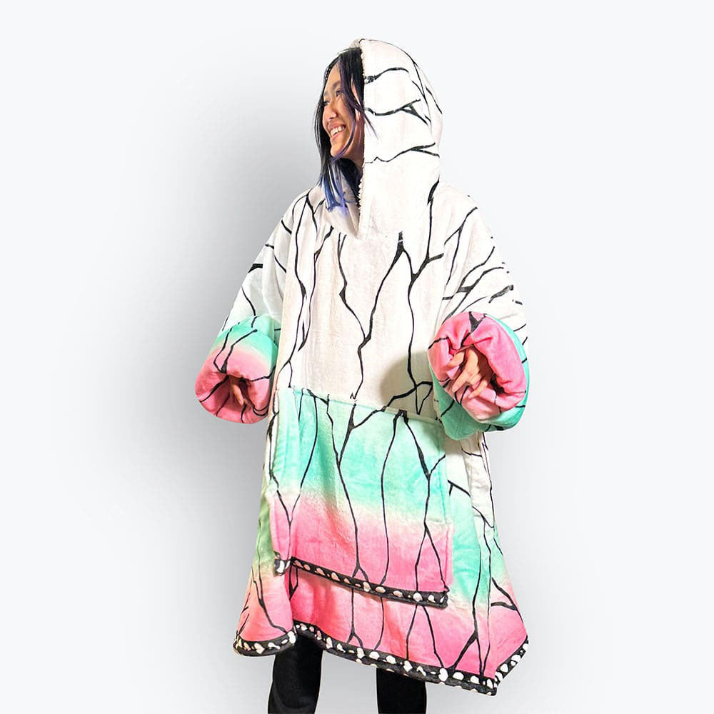 Insect Pillar Shinobu Classic Blanket Hoodie