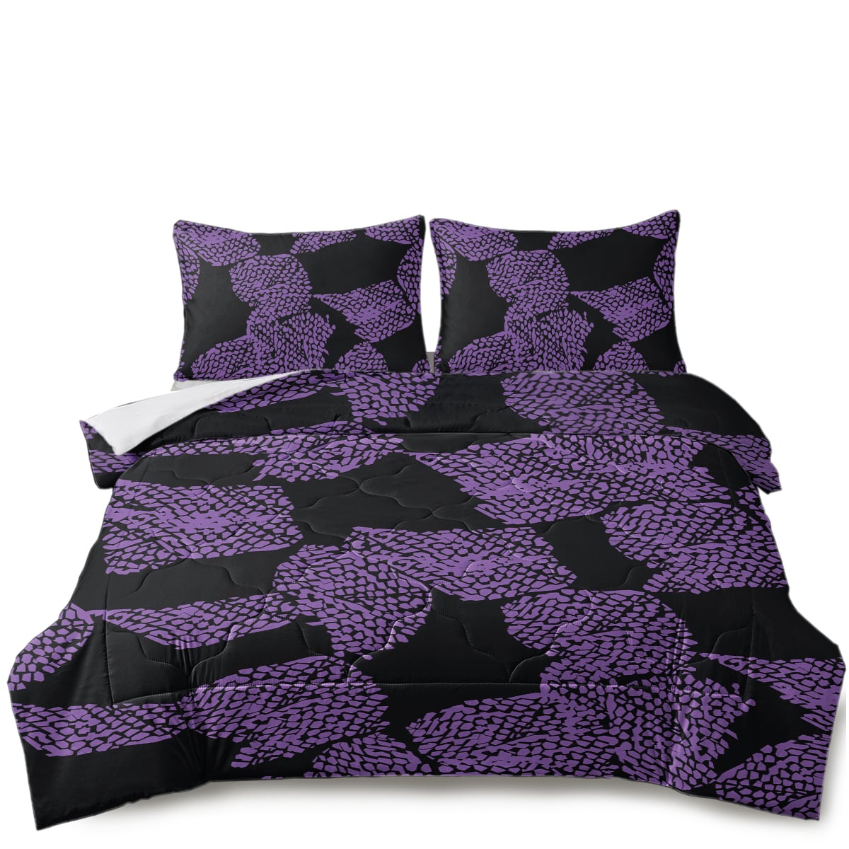 Upper Rank One Slayers Pattern Comforter Set Bedding