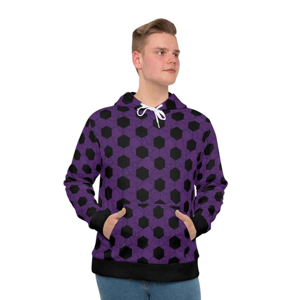 Upper Rank Demon Pattern Pullover Hoodie