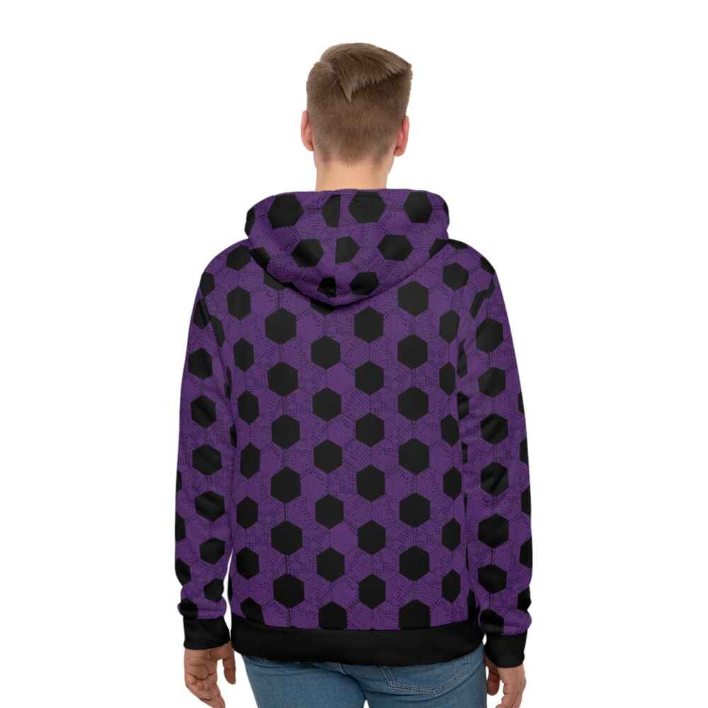 Upper Rank Demon Pattern Pullover Hoodie