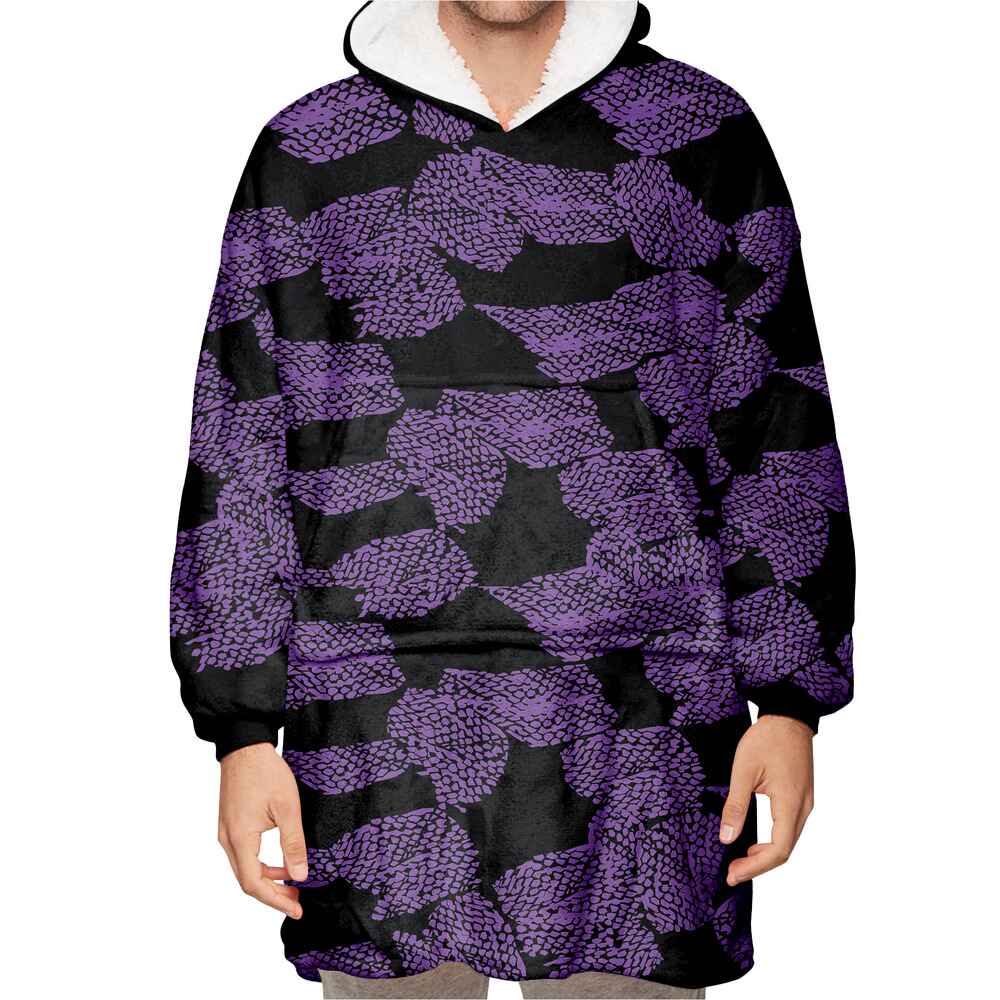 Upper Rank One Demon Corp Blanket Hoodie