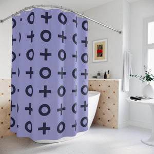 Jotaro Seamless Pattern Shower Curtains