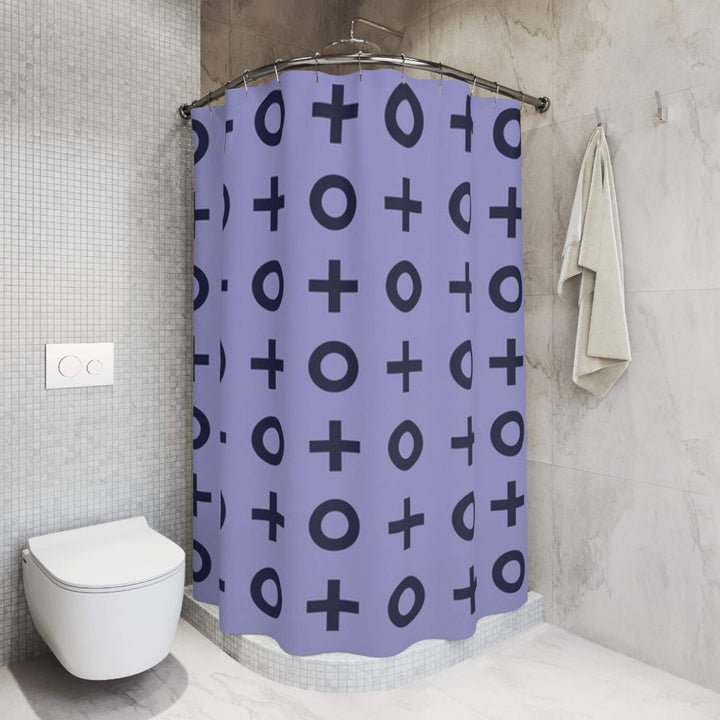 Kujo Jotaro Pattern JJBA Shower Curtains