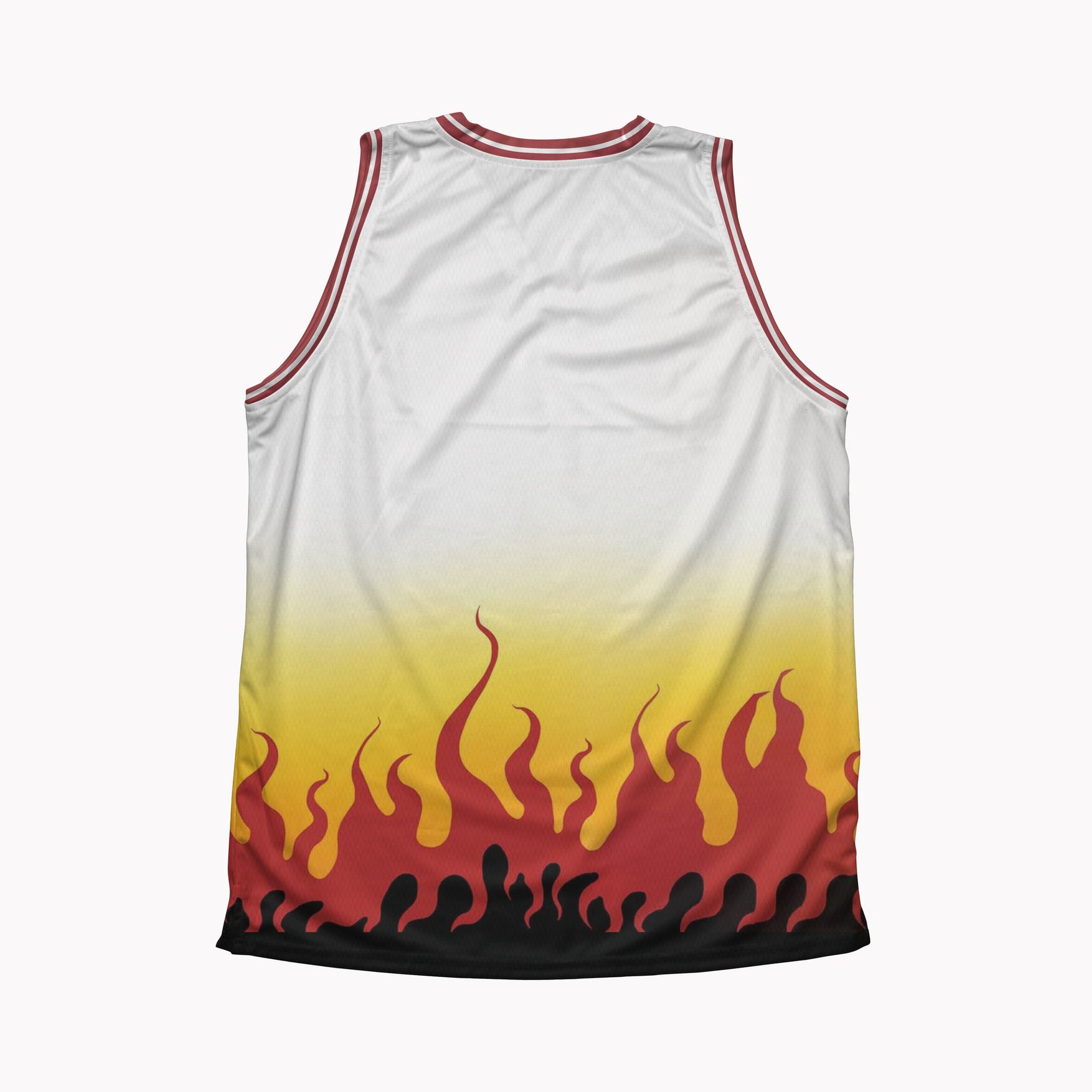 Flame Pillar Demon Corp Pattern Basketball Jersey