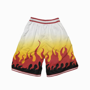 Flame Pillar Classic Basketball Shorts