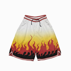 Flame Pillar Classic Basketball Shorts