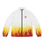 Demon Classic Flame Pillar Puffer Jacket