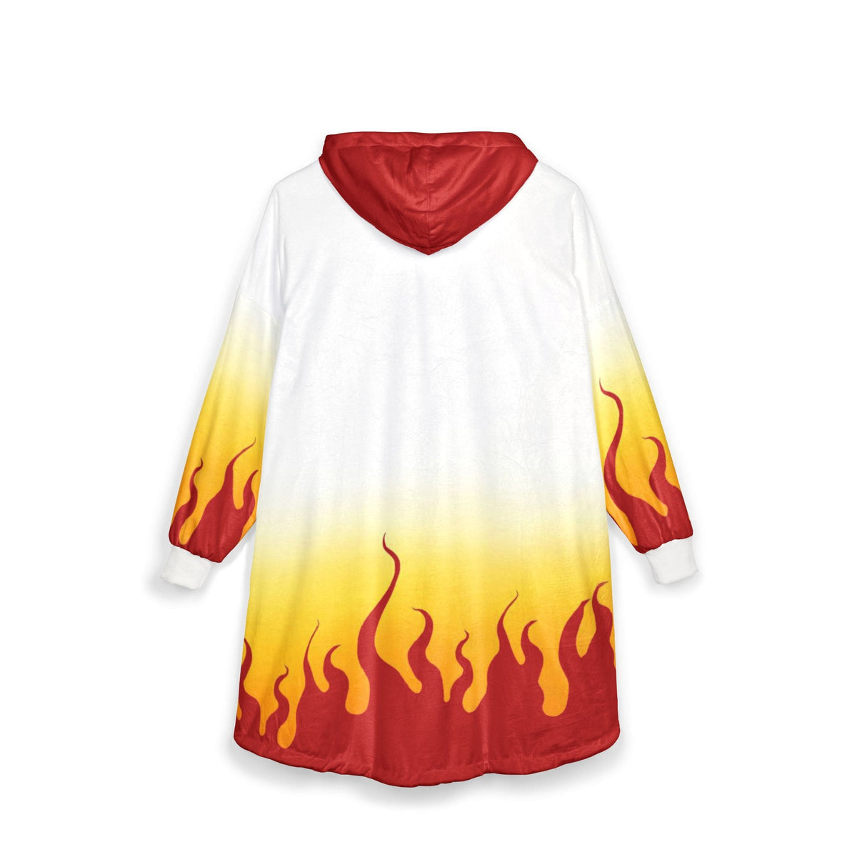 Flame Breath Slayer Oversized Blanket Hoodie
