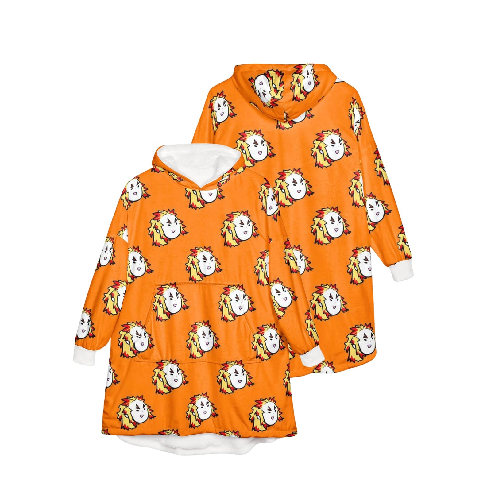 DS Flame Pillar Oversized Blanket Hoodie