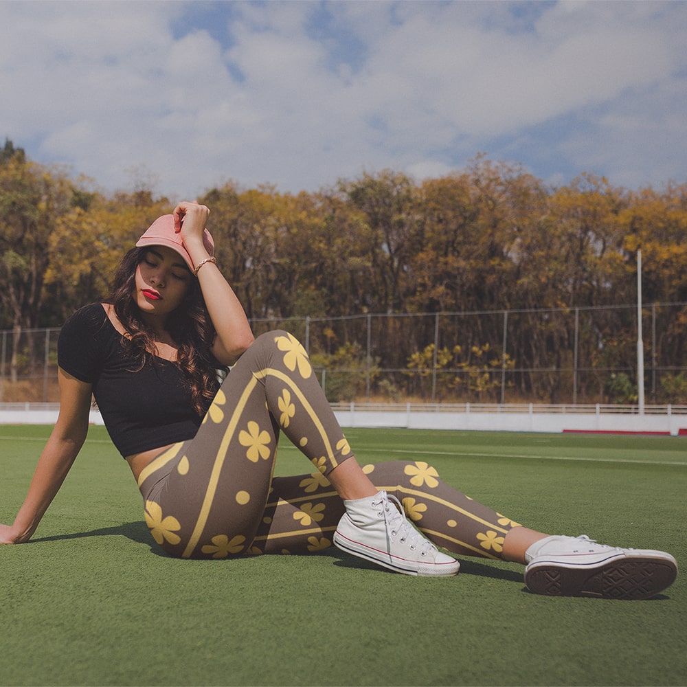 Law Wano Arc Pattern OP Pattern Leggings