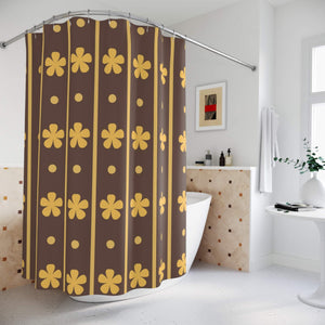 Law Wano Pattern OP Shower Curtains