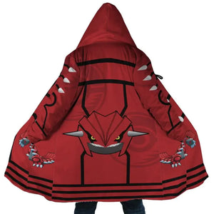 Groudon Hooded Cloak Coat