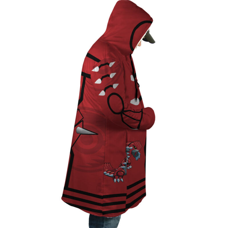 Groudon Hooded Cloak Coat