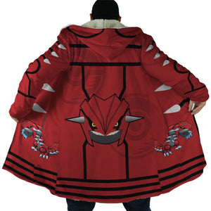 Groudon Hooded Cloak Coat