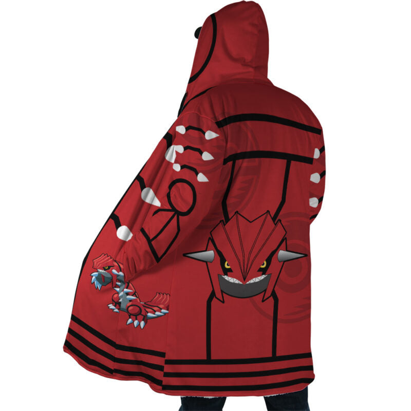 Groudon Hooded Cloak Coat