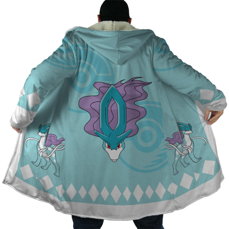 Suicune Hooded Cloak Coat