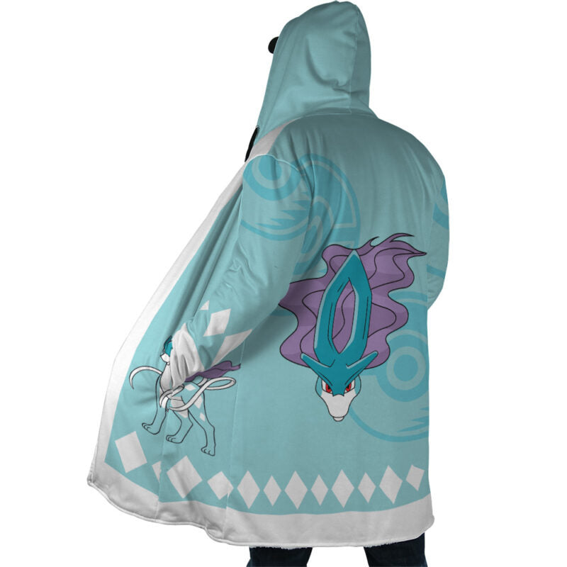 Suicune Hooded Cloak Coat