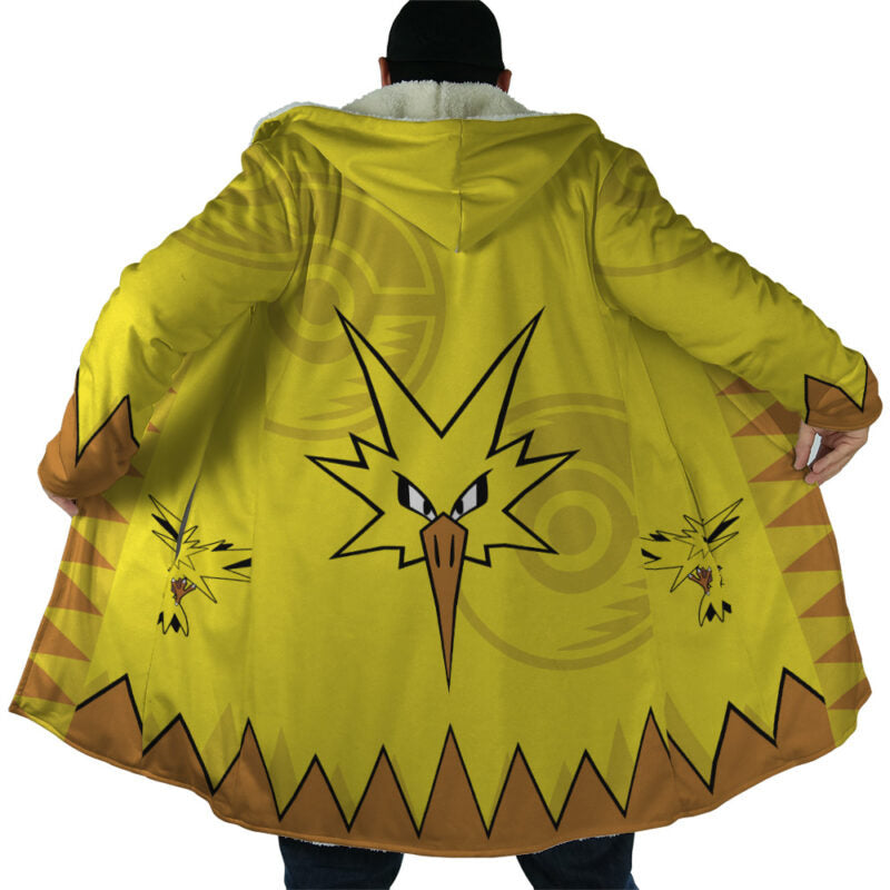 Zapdos Hooded Cloak Coat