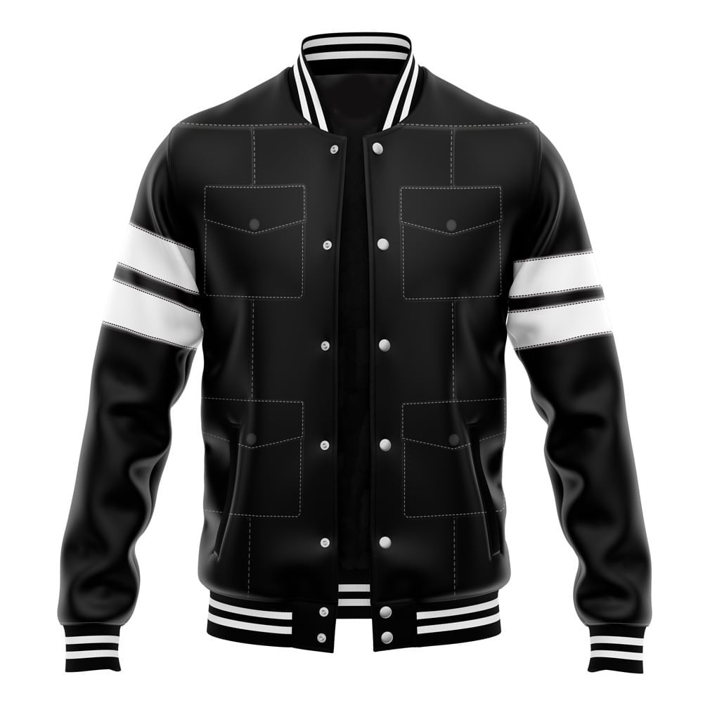 Leon Scott Kennedy Resident Evil Varsity Jacket