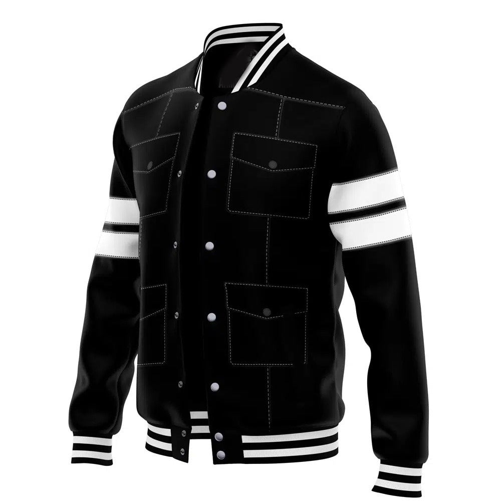 Leon Scott Kennedy Resident Evil Varsity Jacket