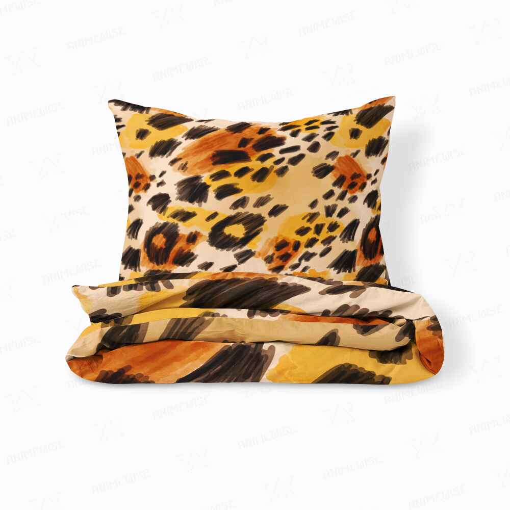 Leopard Skin Pattern Comforter Set