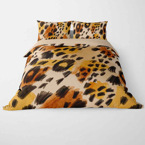 Leopard Skin Pattern Duvet Cover Bedding