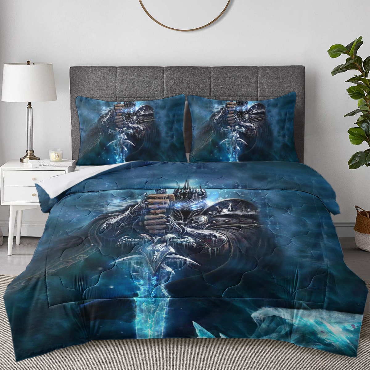 Lich King World of Warcraft Comforter Set