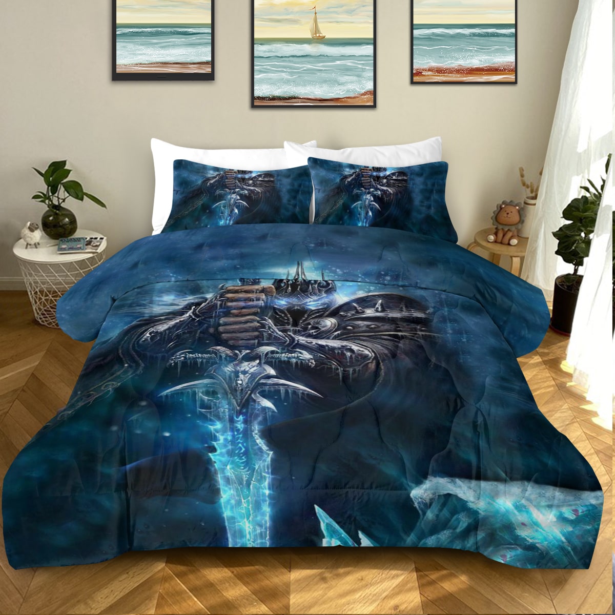 Lich King World of Warcraft Comforter Set