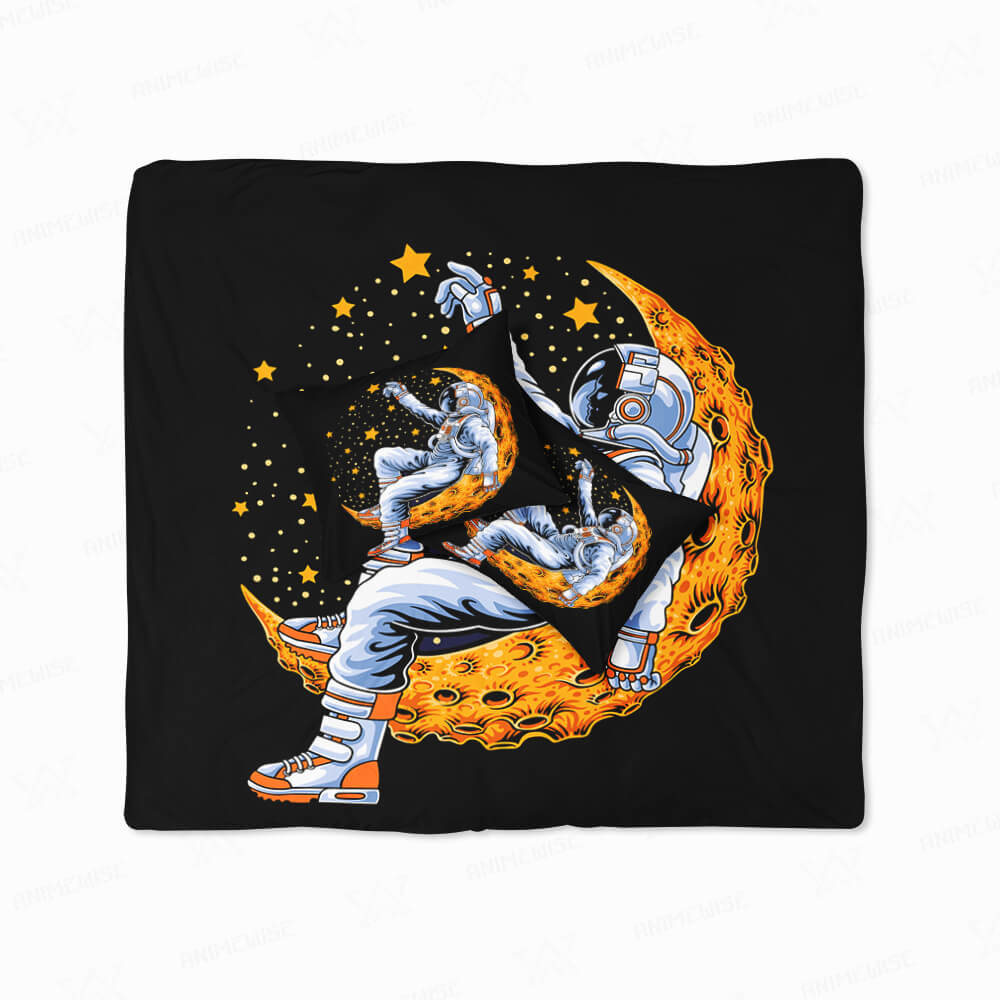 Light On The Moon Space Blend Duvet Cover Bedding