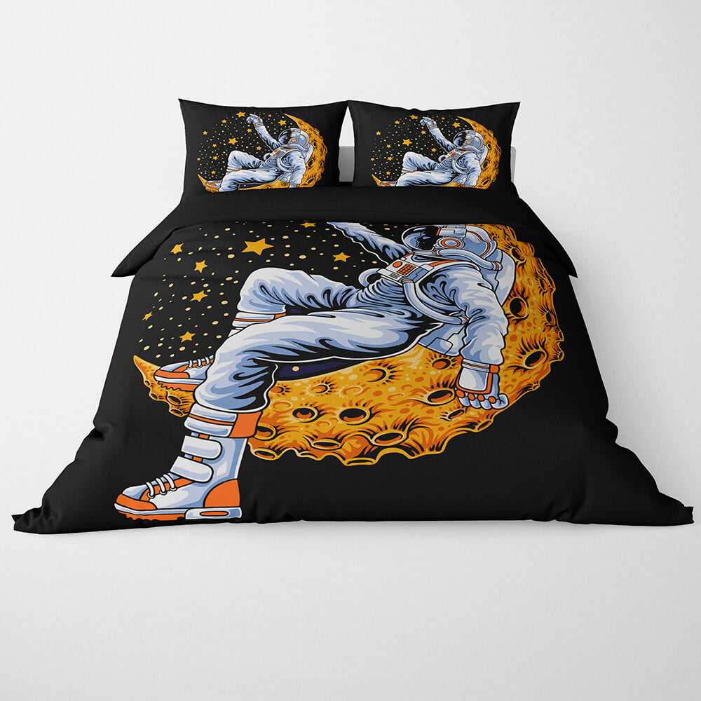 Light On The Moon Space Blend Duvet Cover Bedding