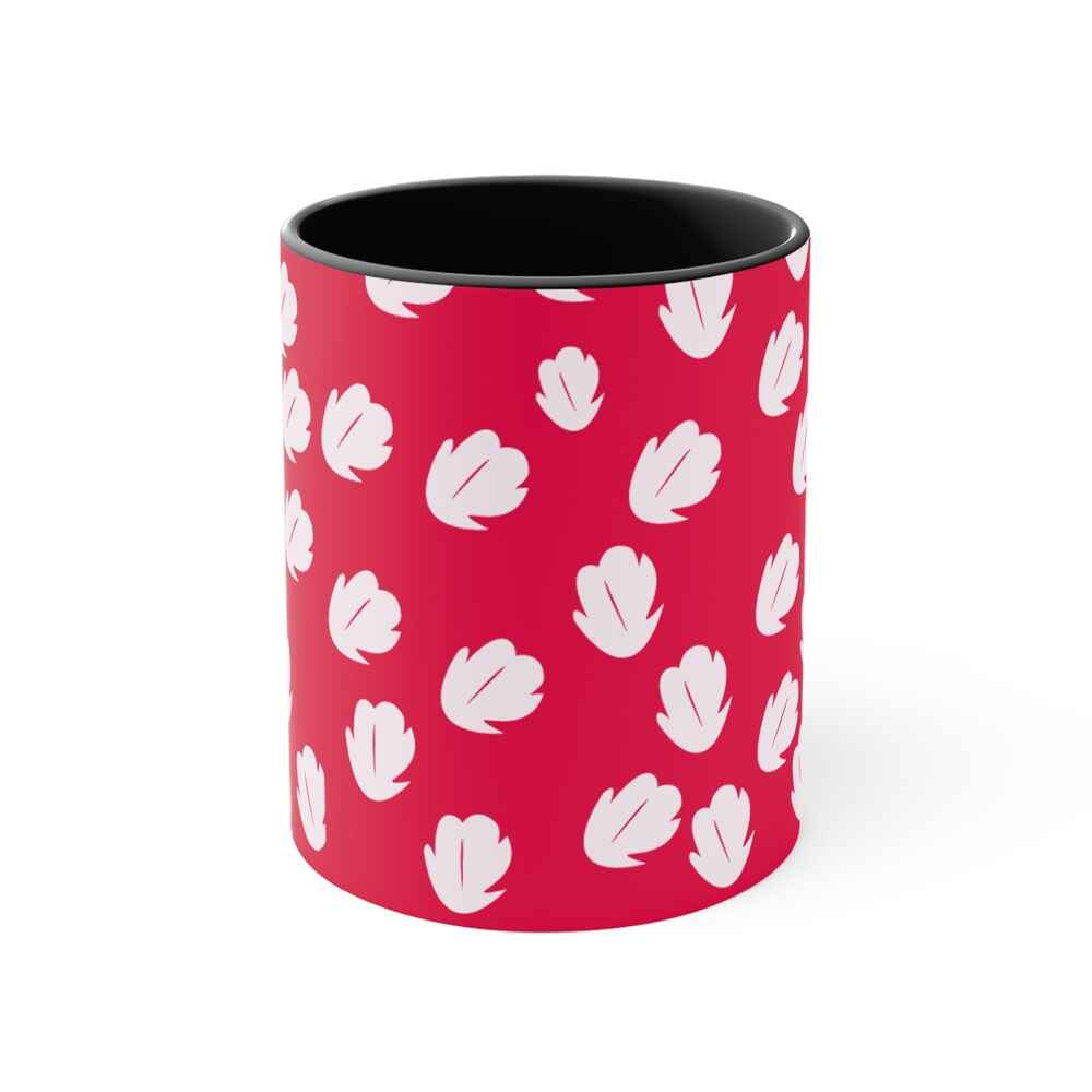 Lilo Stitch Floral Accent Coffee Mug