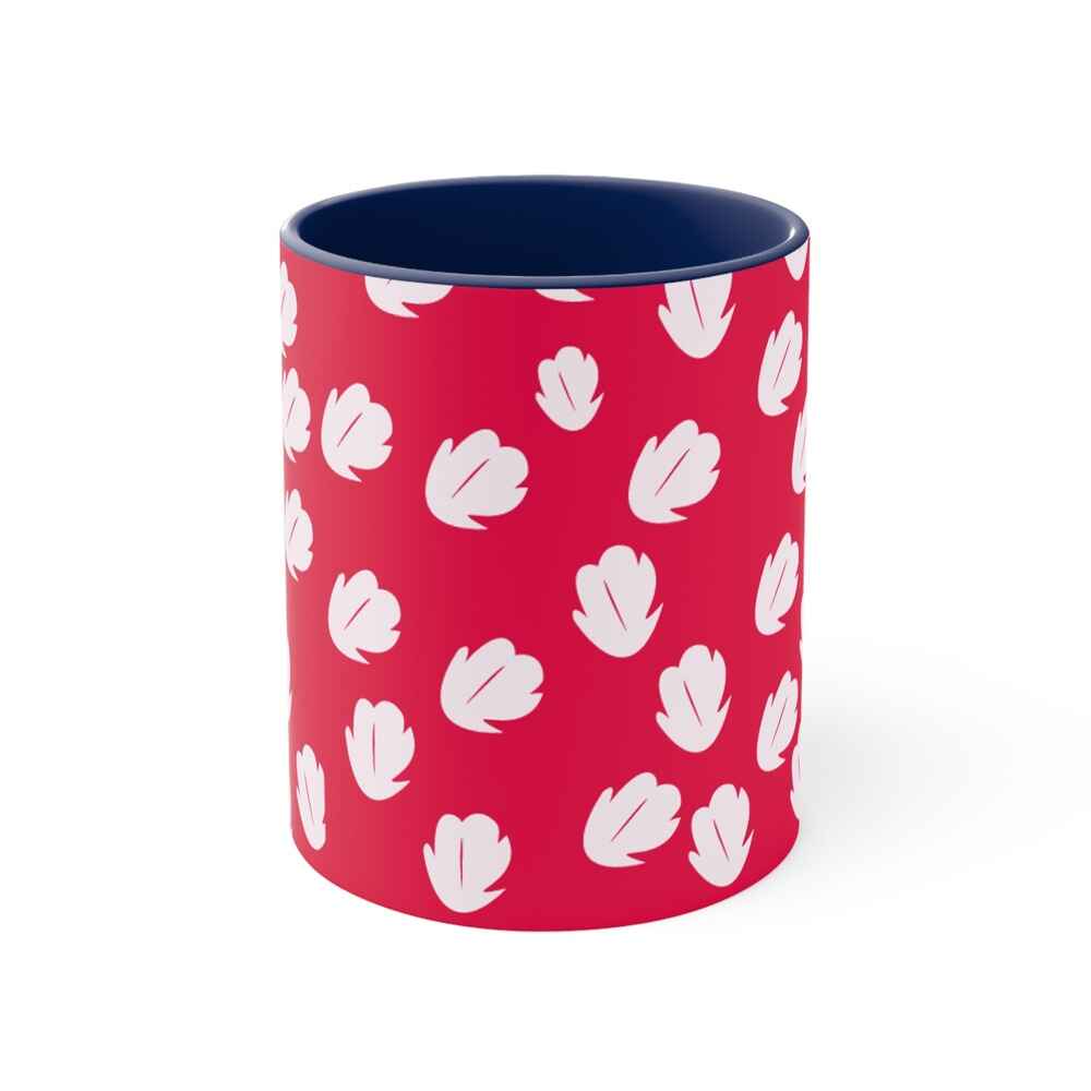 Lilo Stitch Floral Accent Coffee Mug