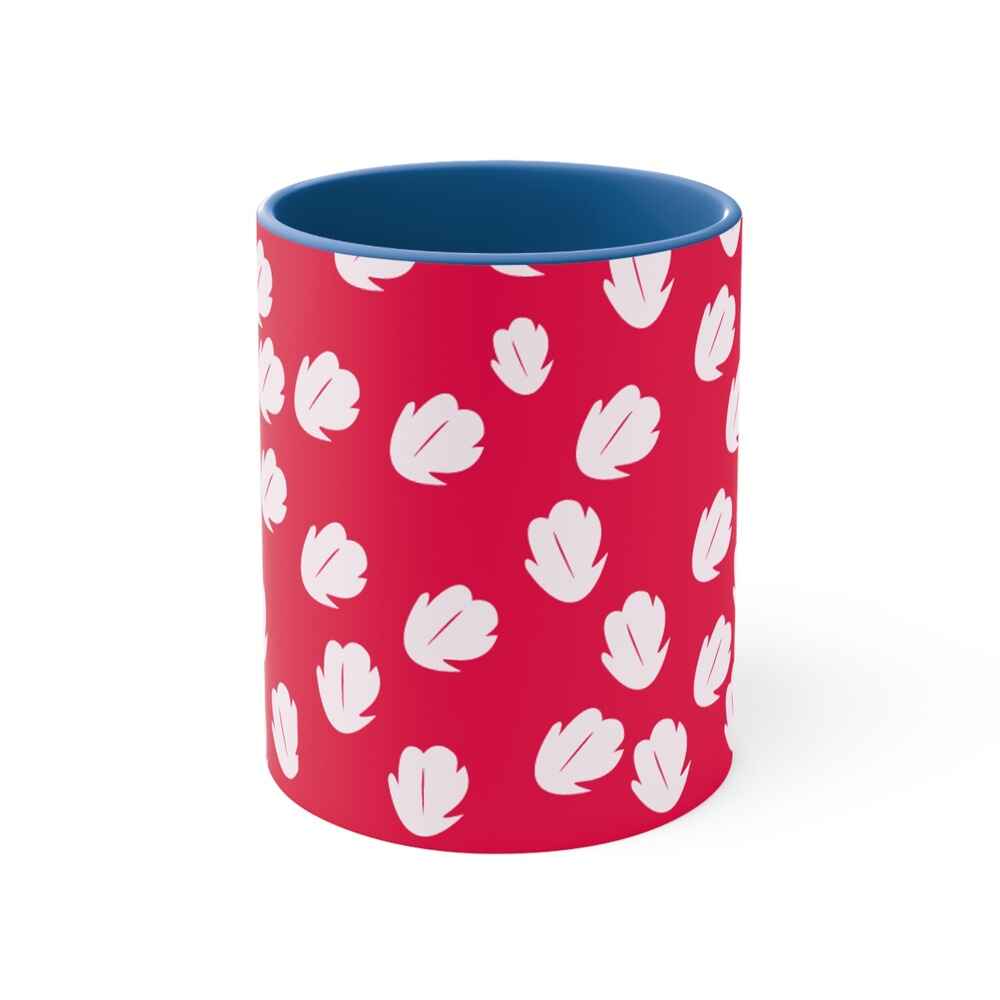 Lilo Stitch Floral Accent Coffee Mug