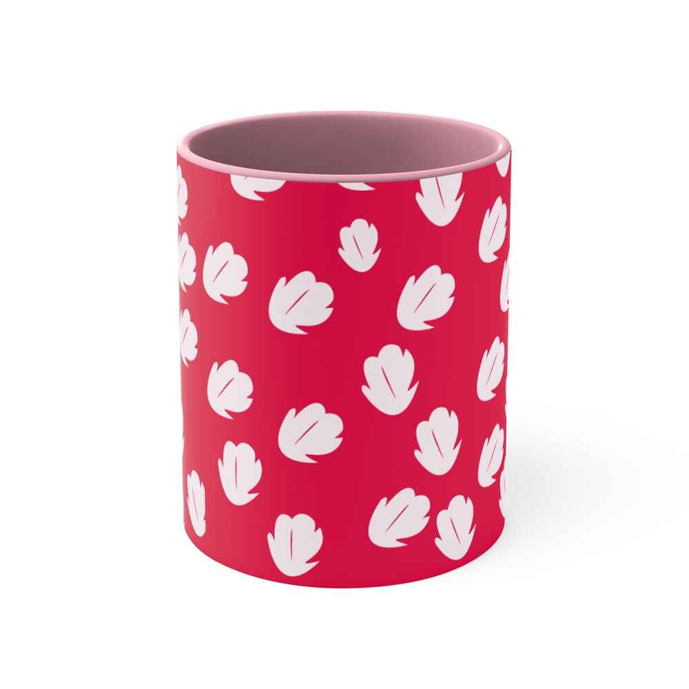 Lilo Stitch Floral Accent Coffee Mug