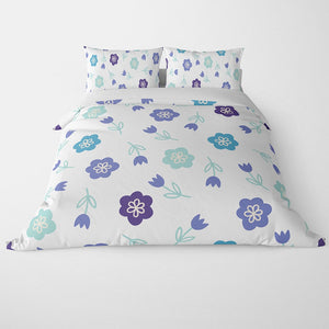 Lily Of The Valley Soft Brushed Duvet Cover Bedding