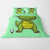 Cool Little Dino Playing Glof Duvet Cover Bedding