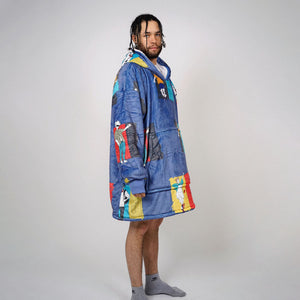 JJK Lost in Paradise Oversized Blanket Hoodie