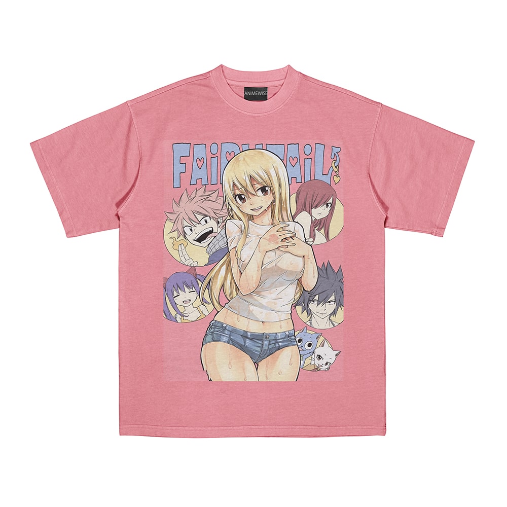 Lucy Heartfilia Dream Space Soft Cute Fairy Tail T-Shirt