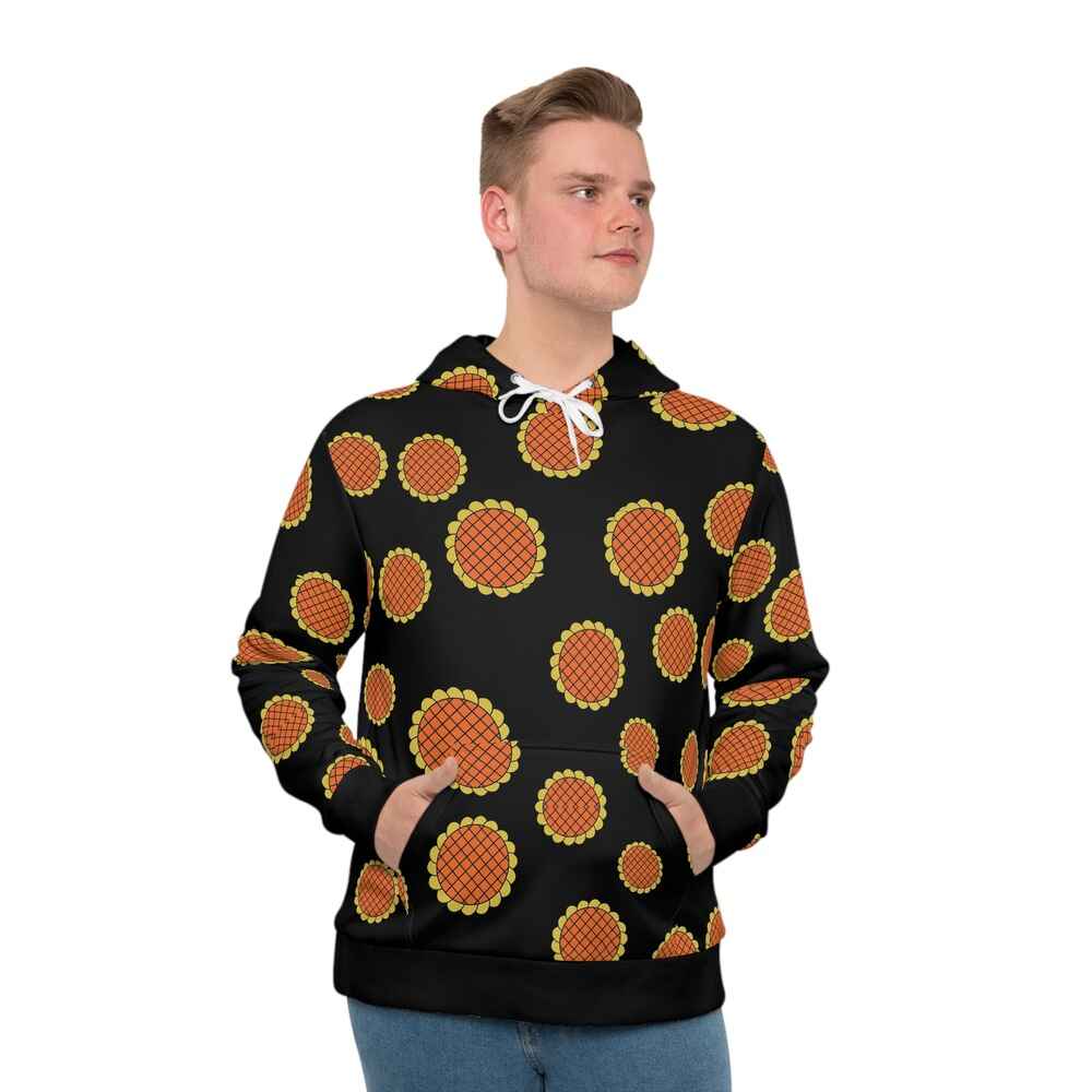 Luffy Dressrosa OP Pullover Hoodie