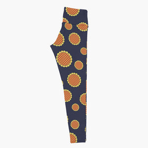 Luffy Dressrosa Sunshine Island Pattern Leggings