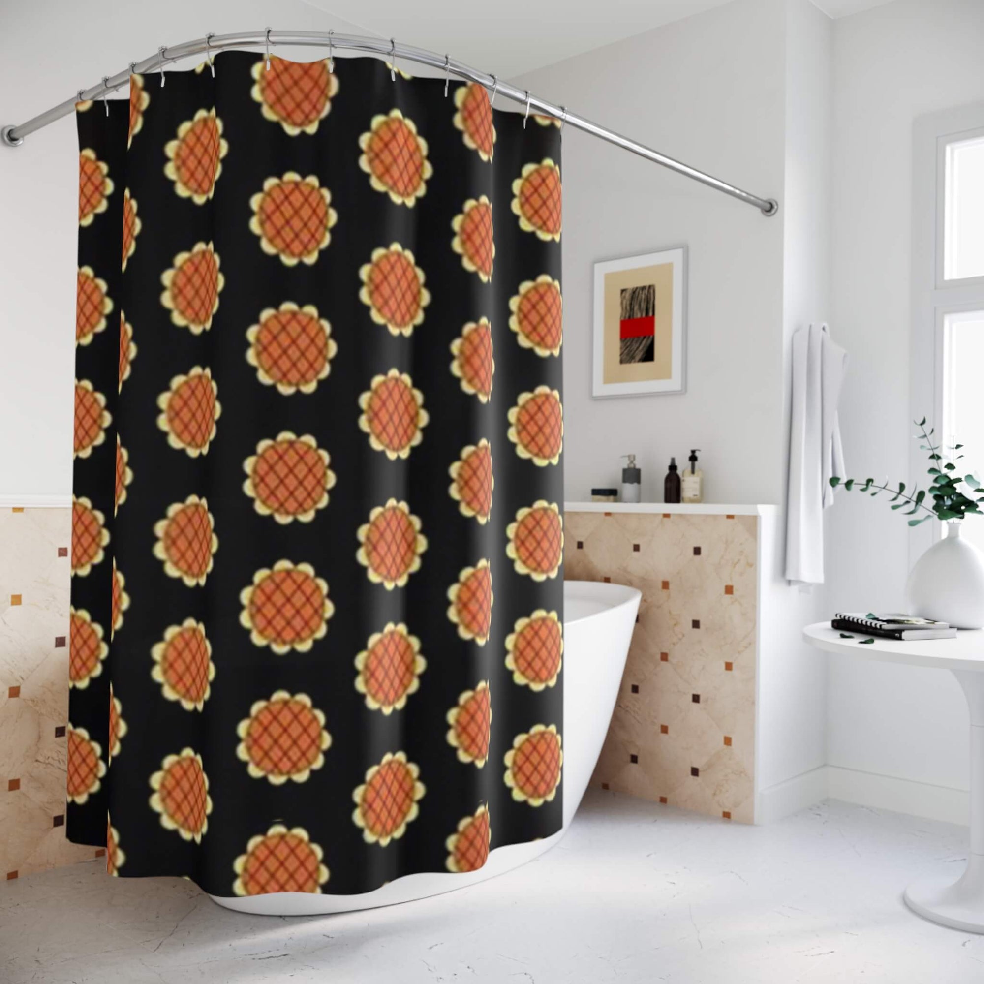 Luffy Sunshine Island OP Shower Curtains